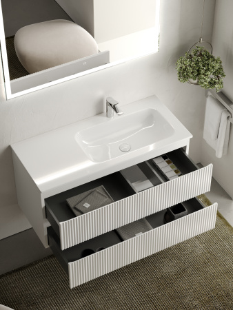 Тумба под раковину Sancos  Snob R SNR100RW Bianco